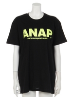 【ANAP】ANAPネオンカラーロゴTシャツ/GRN