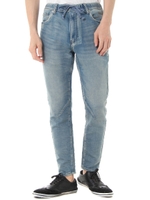 【AZUL by moussy】ドビーデニムアンクルスキニーMOOK番号94250/BLU