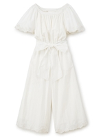 ソデシシュウフレアコンビネゾン/ホワイト