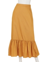 フレアペンシルスカート/BLUE