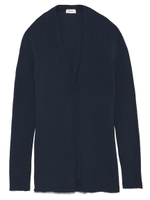 吸水速乾・ウォッシャブルVカーディガン/YEL