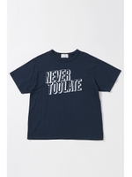 【AZUL by moussy】NEVER TOO LATE T/WHT