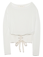 コルセットデザインカットプルオーバー/GRY