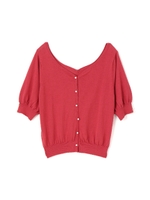 SWEATER-MA LACE UP/グリーン(130)