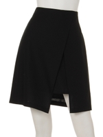 リネンアシメスリットレイヤーSK/キャメル