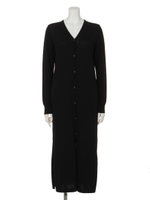 ロングカーディガン/クリーム