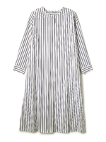 クルーネックシャツワンピース/ホワイト1(031)