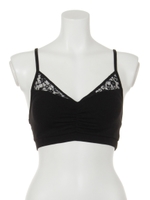 ラインレースブラトップ/オフホワイト