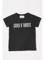 【KIDS】GUNSロゴモチーフ半袖Tシャツ/BLK