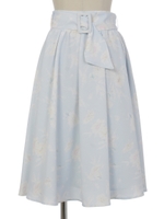 エアリーフラワースカート/オフホワイト