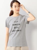 〓【雑誌掲載】★JC フラワーロゴプリント Tシャツ / 【JJ掲載】/LT.BLUE