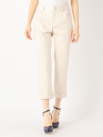 ビューティーレディークロップドパンツ/ベージュ