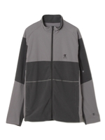 POLARTEC ZIP FLEECE JACKET C3-JS602/グレー