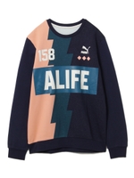 ALIFE SOCCER CREW SWEAT 570455-03/04/07/ネイビー
