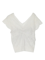 FIT LACE タンクトップ/WHT