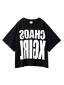 SLOGAN S/S BIG TEE/ブラック