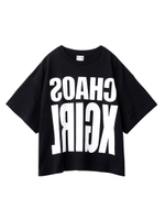 SLOGAN S/S BIG TEE/ブラック