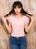 【WEB限定販売】背中開きリボンカットソー/ピンク