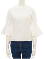 フレアスリーブプルオーバー/グレー