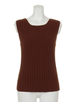 GISELe11月号掲載/ブークレバックリボンリブニット/オレンジ