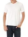 【AZUL by moussy】汗染み防止天竺Vネック半袖T/WHT