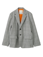 PLAID TAILORED JACKET/ベージュ