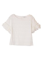 【sw】ボリュームスリーブプルオーバー/ピンク