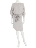 ウエストリボンドルマンニットワンピース/D.ORG