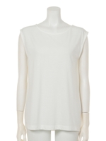 バックタックTOPS/O/WHT