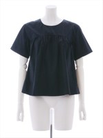 バックリボンブラウス/ホワイト