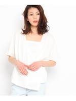 【JET NEWYORK】カシュクールプルオーバー/ホワイト(001)