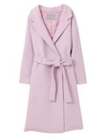 【コート】ビーバーメルトンガウンコート/ベージュ