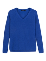 Vネック2wayニットトップス/ホワイト