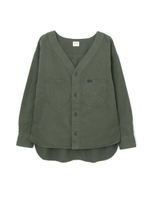 《Leeコラボ》BOY SCOUT SHIRTS ボーイスカウトシャツ/カーキ(180)
