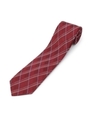 シャドーアーガイルネクタイ/ワインレッド(263)