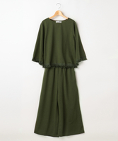 ミニ裏毛フリンジ付きセットアップ