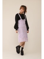 レースコルセットトップス/ラベンダー