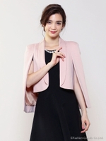 ケープジャケット/ピンク