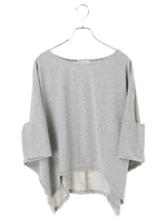 ・バンザイスリーブプルオーバー/杢グレー