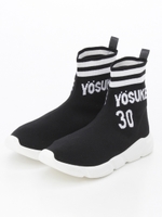 ソックスタイプスニーカー/ブラックコンビ