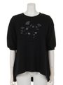 ミニ裏毛刺繍TOPS/T.GRY