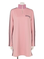 sporty zip dress/PINK