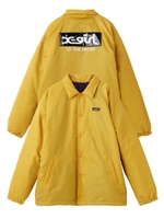 BOX LOGO COACH JACKET/イエロー
