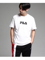 FILA for tk.TAKEO KIKUCHI ロゴTシャツ/ブラック(319)