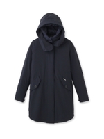 WOOLRICH レイヤード多WAYフーデッドコート/ネイビー(095)