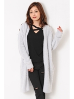 ブークレーニットカーデ/GRAY