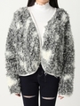 FAKE LAMB BOLERO/BEG