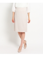 【STORY10月号掲載】ウールピケタイトスカート/ブラック(019)