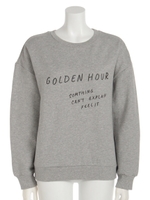 GOLDEN HOURスウェットTOPS/NVY