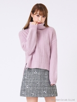 エンブロイダリースカパン/ピンク